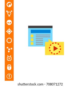 Interactive Tutorial with Video File Icon
