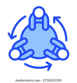 Symbol-Austauschelement für Design
