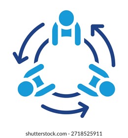 Symbol-Austauschelement für Design