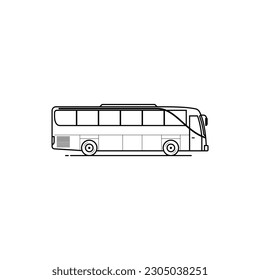 Gráficos vectoriales de iconos de bus de interacción