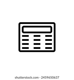 Intercom flat vector icon. Simple solid symbol isolated on white background. Intercom sign design template for web and mobile UI element