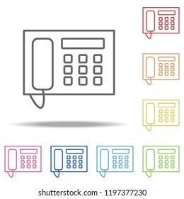 intercom icon. Elements of Web in multi colored icons. Simple icon for websites, web design, mobile app, info graphics