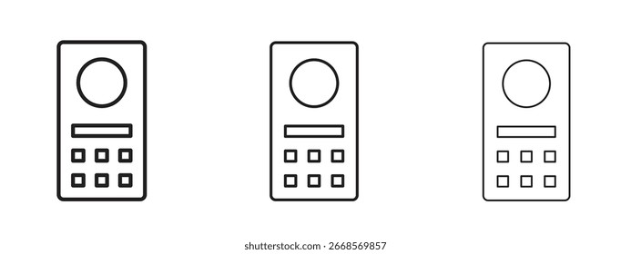 Icono de intercomunicación para proyectos de Diseño gráfico