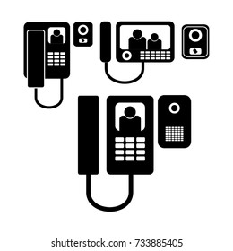 Video Intercom Icon Stock Vectors Images Vector Art