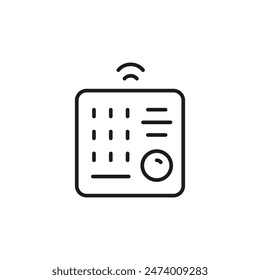 Intercom icon. Simple intercom icon for social media, app, and web design. Vector illustration.