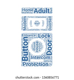 intercom word cloud. tag cloud about intercom.