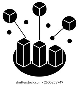  interconnected network, minimalist design, futuristic cityscape, technology concept, 
