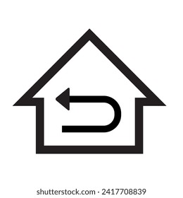Intercooler system icon. house ventilation system icon. line vector icon on white background. high quality design element. editable linear style stroke. vector icon.