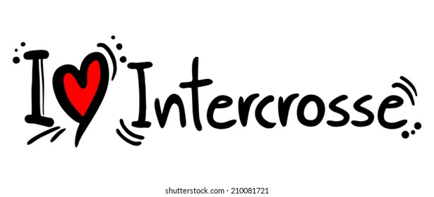 Intercrosse love