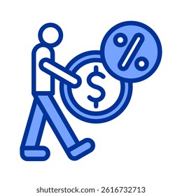 Interest Icon Element For Design