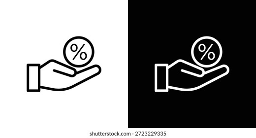 Conceito de logotipo de ícone de interesse em traçados