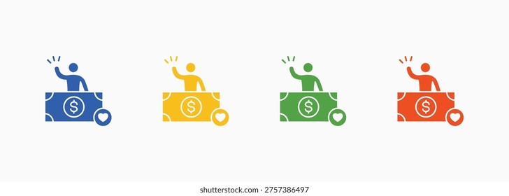 Interest Icon Set Color Multiple Style Collection Element For Design
