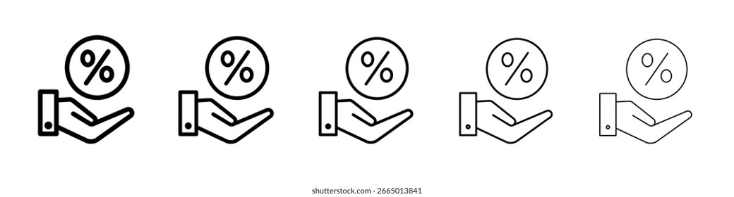 Symbol für Interesse Symbol Konzept für Web design.simple Linie, Vektorsymbol. Logo-Illustration