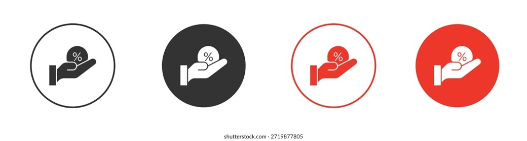 Ícone de interesse. web vetor design