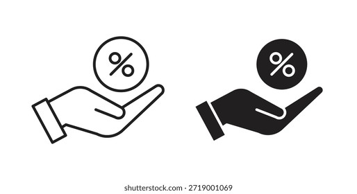 Ícones de interesse, símbolos vetoriais. sinal plano preenchido