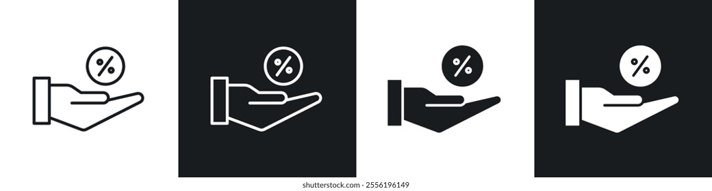 Interest linear icon set for app, and web design.