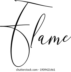 Interested quote. Modern calligraphy text. Vector hand-drawn illustration black and white