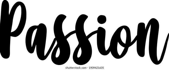 Interested quote. Modern calligraphy text. Vector hand-drawn illustration black and white