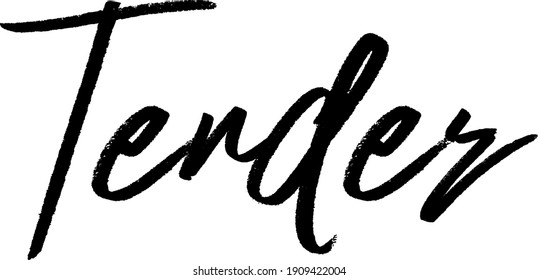 Interested quote. Modern calligraphy text. Vector hand-drawn illustration black and white