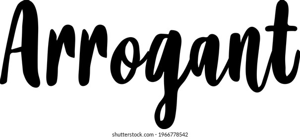 Interested quote. Modern calligraphy text. Vector hand-drawn illustration black and white