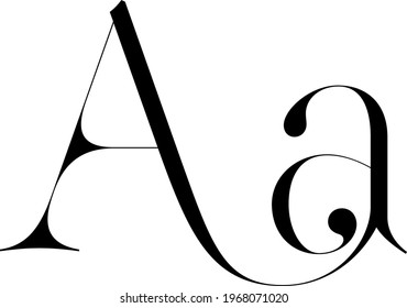 Interested quote. Modern calligraphy text. Vector hand-drawn illustration black and white