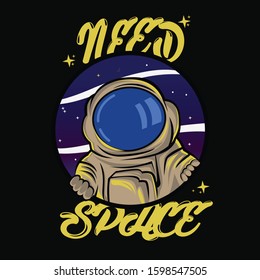 interesting astronaut images that can be used to design clothes and stickers
