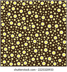 Interesante fondo con estrellas...o flores?