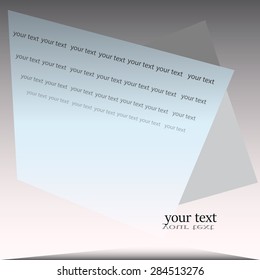 Interesting banner for your text