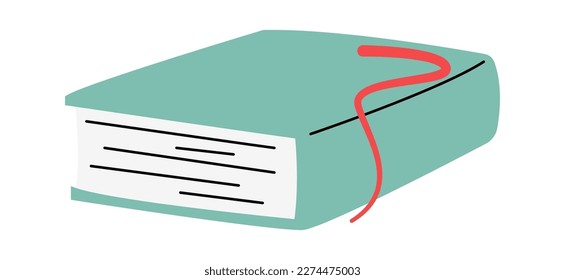 Interesting book flat icon Reading for animals. Vector illustration