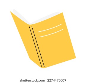 Interesante libro icono plano Leer para animales. Ilustración del vector