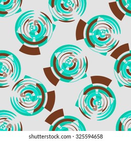 Interesting bright abstract modern background