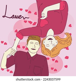 Interesting illustrations about Valentine's Day