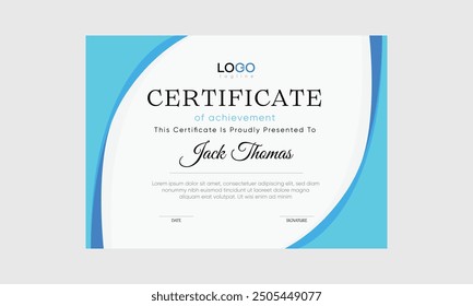 interesting modern certificate vector. certificate vector