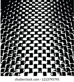 Interesting modern sphere shadow vector pattern decorative design for many creative ideas