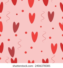 interessantes Muster für den Valentinstag