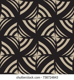 Interesting Seamless Illusionist Geometric Pattern Tile