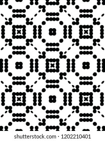 Interesting stylish abstract dots vector pattern design for many creative ideas