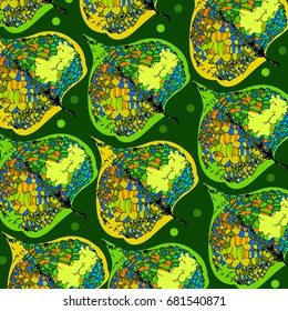 Interesting texture of leaves on the background, texture of leaves