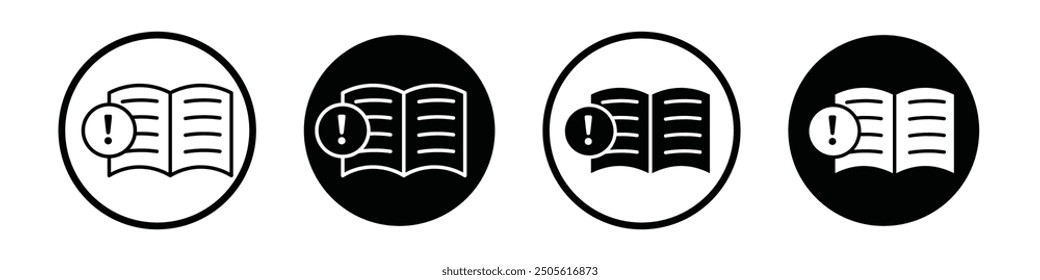 Interessante Vektorsymbol-Set schwarz gefüllt und umrissen Stil.
