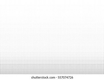 Interesting wallpaper background with grey color square shape spreading in white background