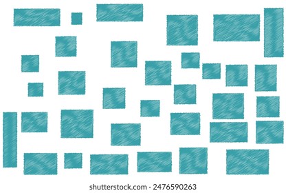 interesante fondo blanco con inserciones geométricas azules