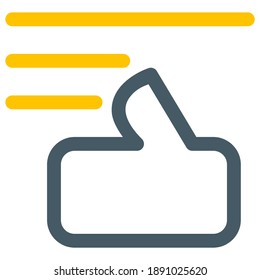 Intereses o hobbies diseño vectorial de iconos. minimalista sencillo de color gris y amarillo. adecuado para UI UX, plantilla de impresión, diseño web y otros