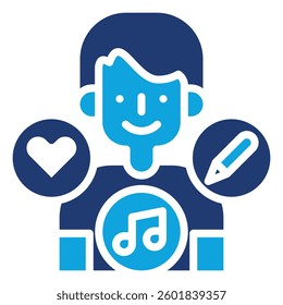 Interests Icon Element For Design