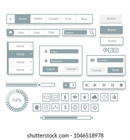 Interface button set