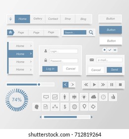 Interface button set
