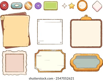 Uma interface com design bonito que usa para jogos ou internet