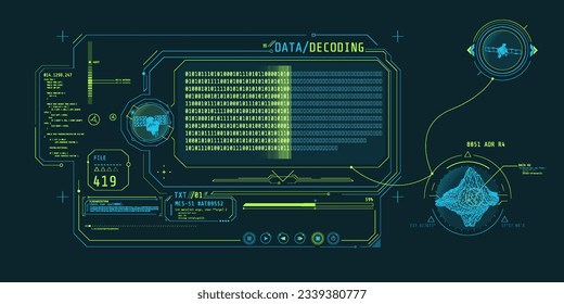 Interface for decoding object data received from satellite.