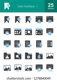 Interface Filled Icons
