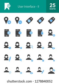 Interface Filled Icons