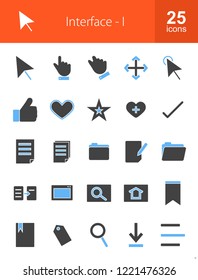 Interface Glyph Icons